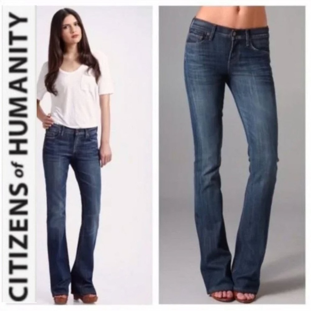 Citizens Of Humanity COS Amber High Rise Stretch Bootcut Jeans Sz 24